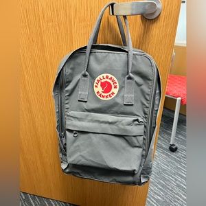 Fjallraven Kanken 15in Backpack—Grey